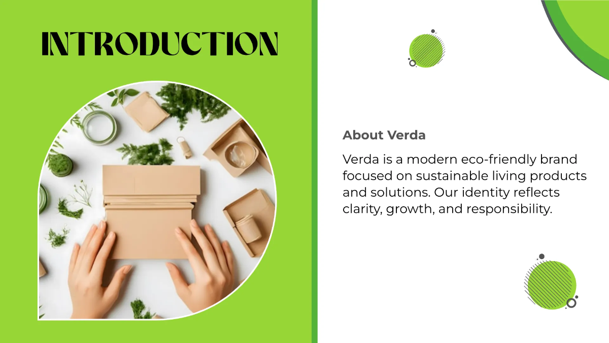 Free White and Green Brand Identity Guidelines Template to Edit Online