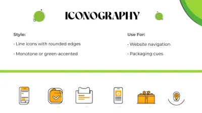 Free White and Green Brand Identity Guidelines Template to Edit Online