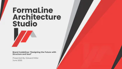 Free Architecture Brand Guidelines Template to Edit Online