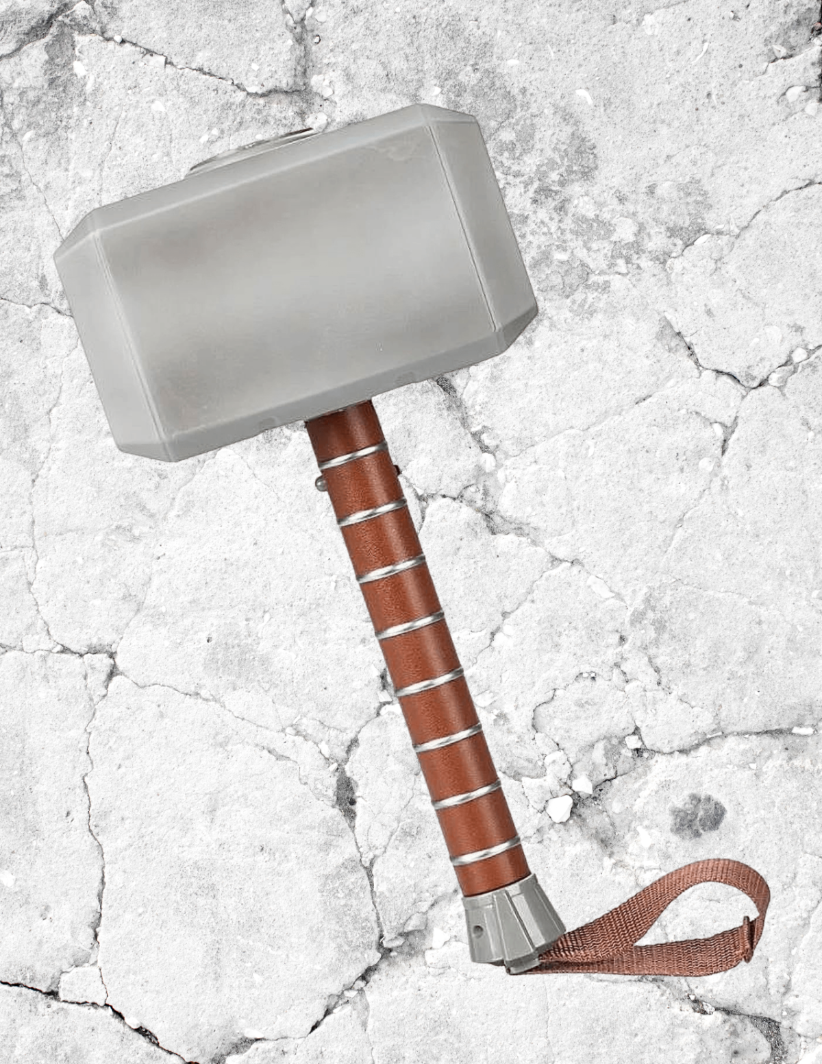 Cracked Concrete Photo Template