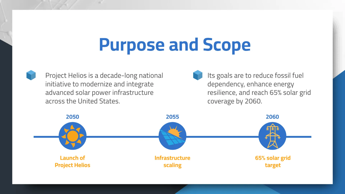 Free Simple Timeline Presentation Template to Edit Online