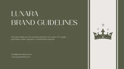 Free Stunning Brand Guidelines Template to Edit Online