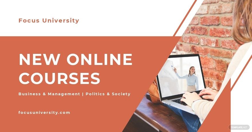 Online Courses Linkedin Post Template