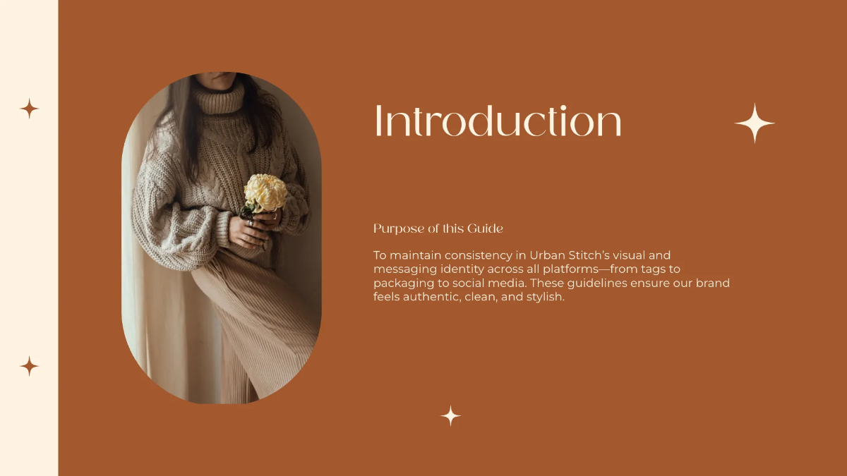 Free Clothing Brand Guidelines Template to Edit Online