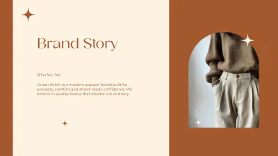 Free Clothing Brand Guidelines Template to Edit Online