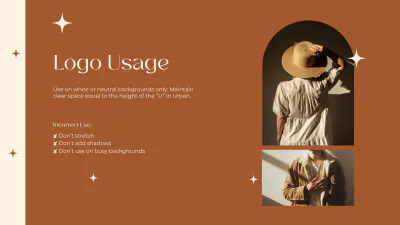 Free Clothing Brand Guidelines Template to Edit Online