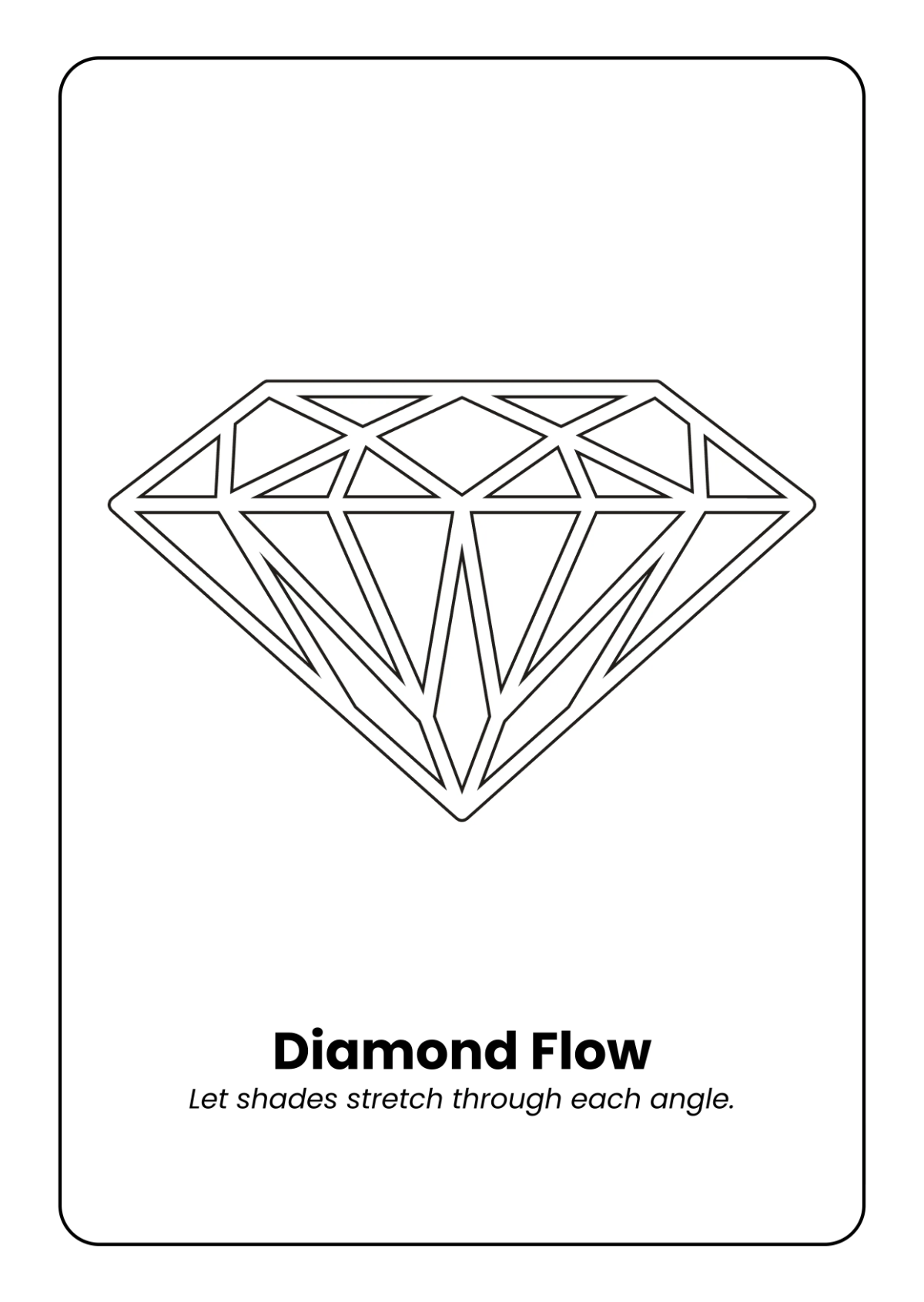 Free Simple Geometric Patterns Coloring Book Template to Edit Online