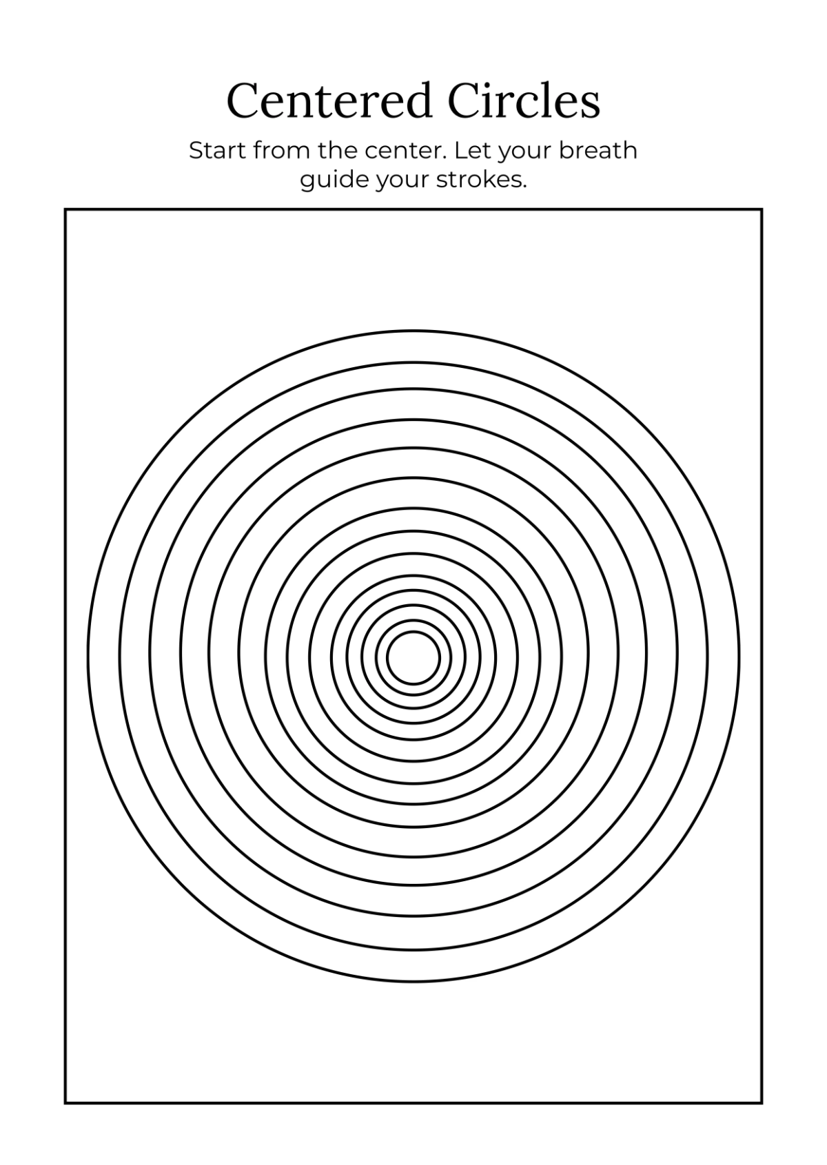 Free Mindfulness Professional Coloring Book Template to Edit Online