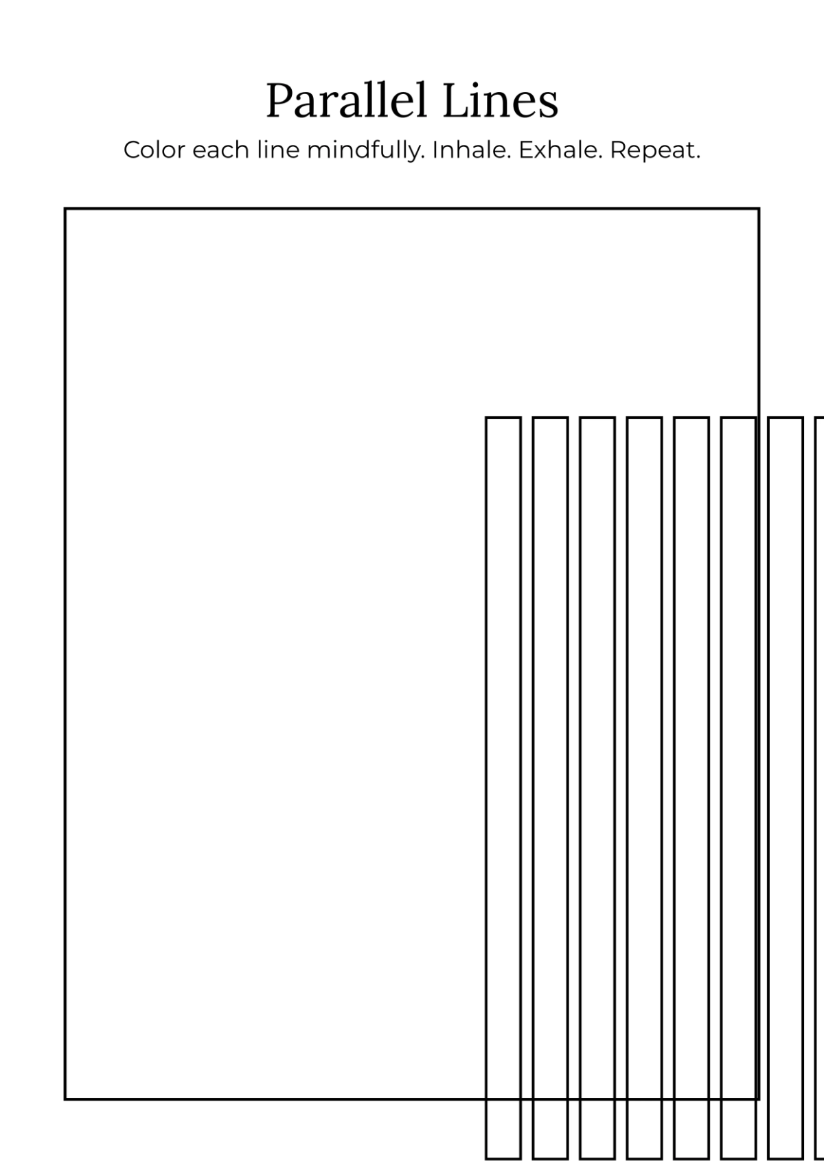 Free Mindfulness Professional Coloring Book Template to Edit Online