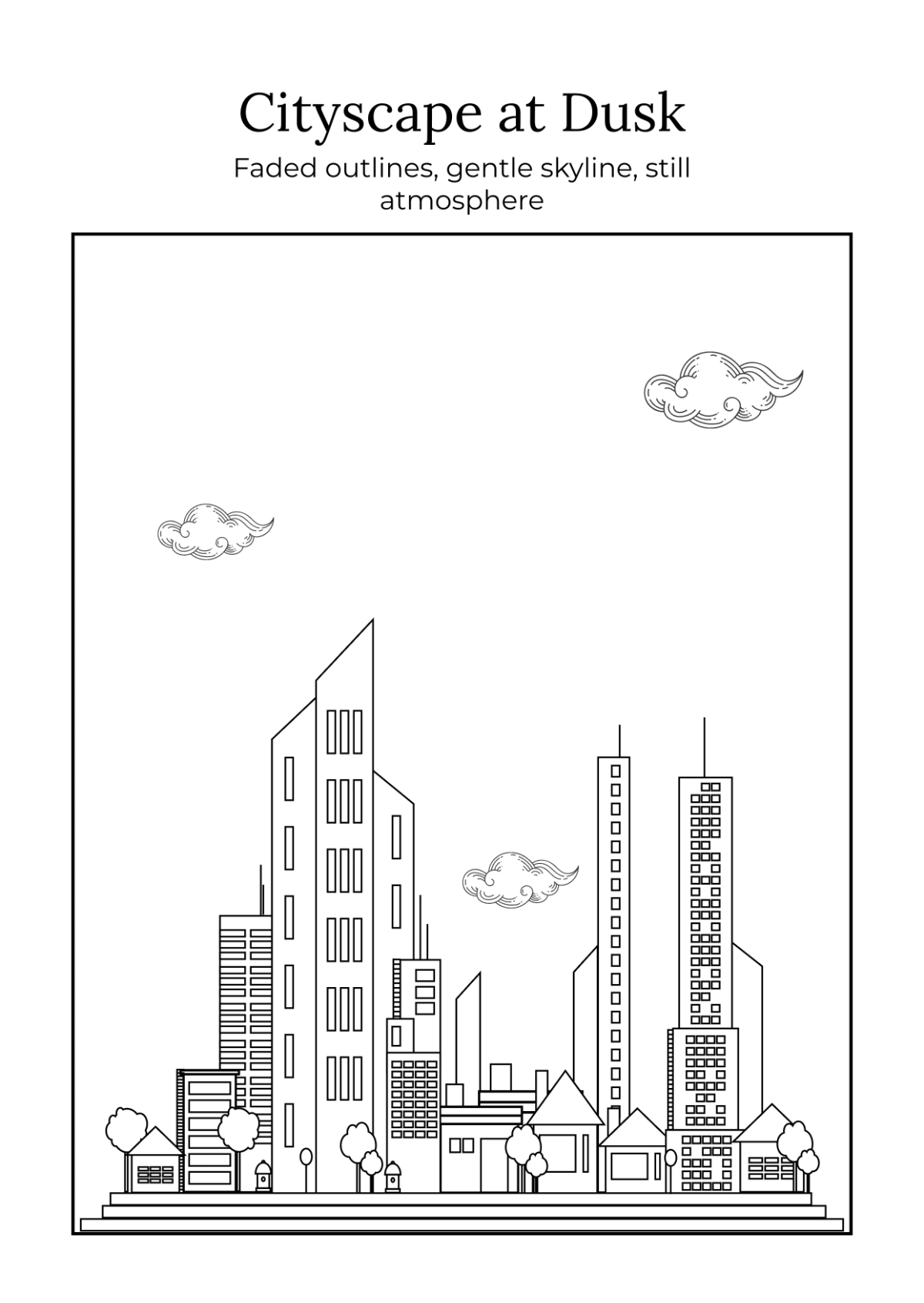 Free Mindfulness Professional Coloring Book Template to Edit Online