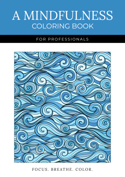 Free Mindfulness Professional Coloring Book Template to Edit Online