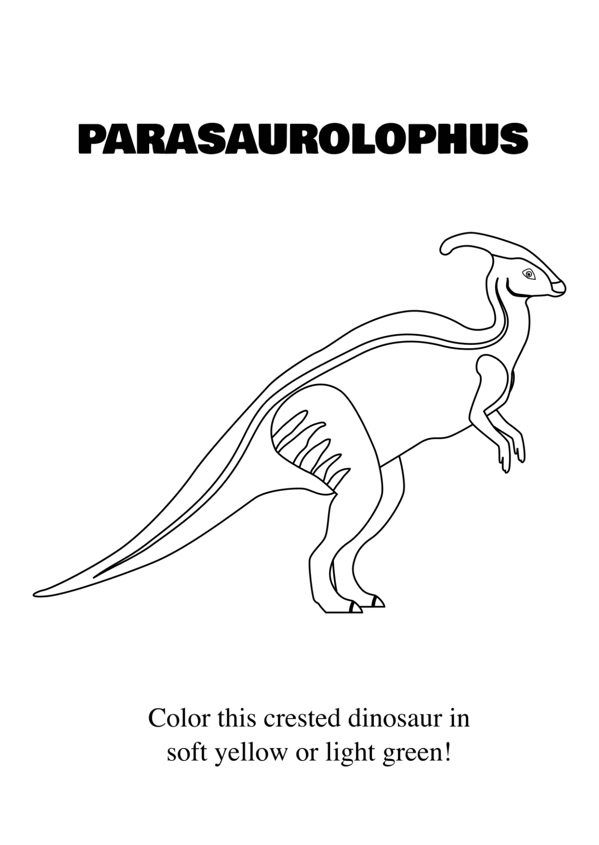 Free Dinosaur Coloring Book Template to Edit Online
