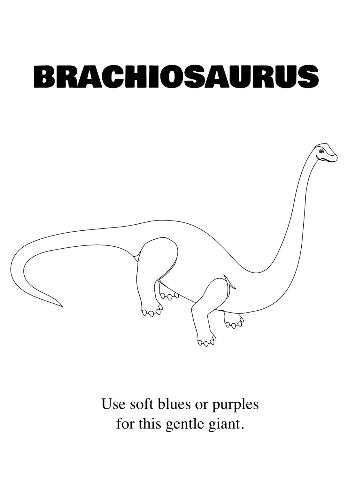 Free Dinosaur Coloring Book Template to Edit Online