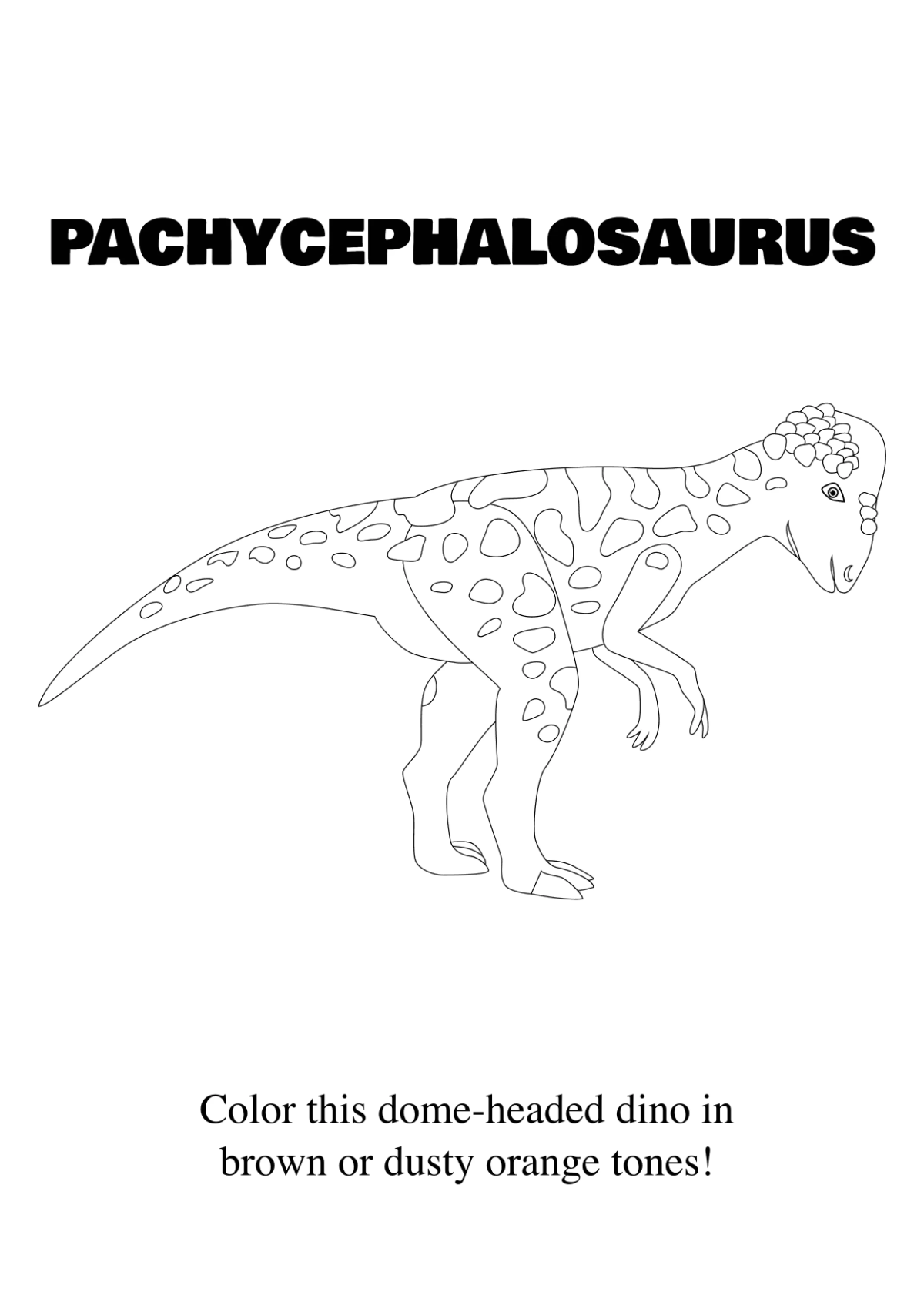 Free Dinosaur Coloring Book Template to Edit Online