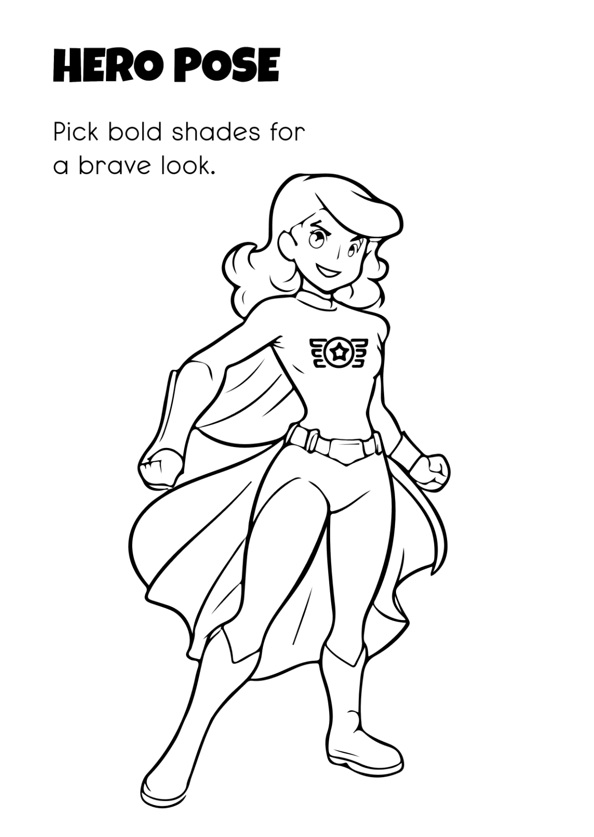 Free Anime Coloring Book Template to Edit Online