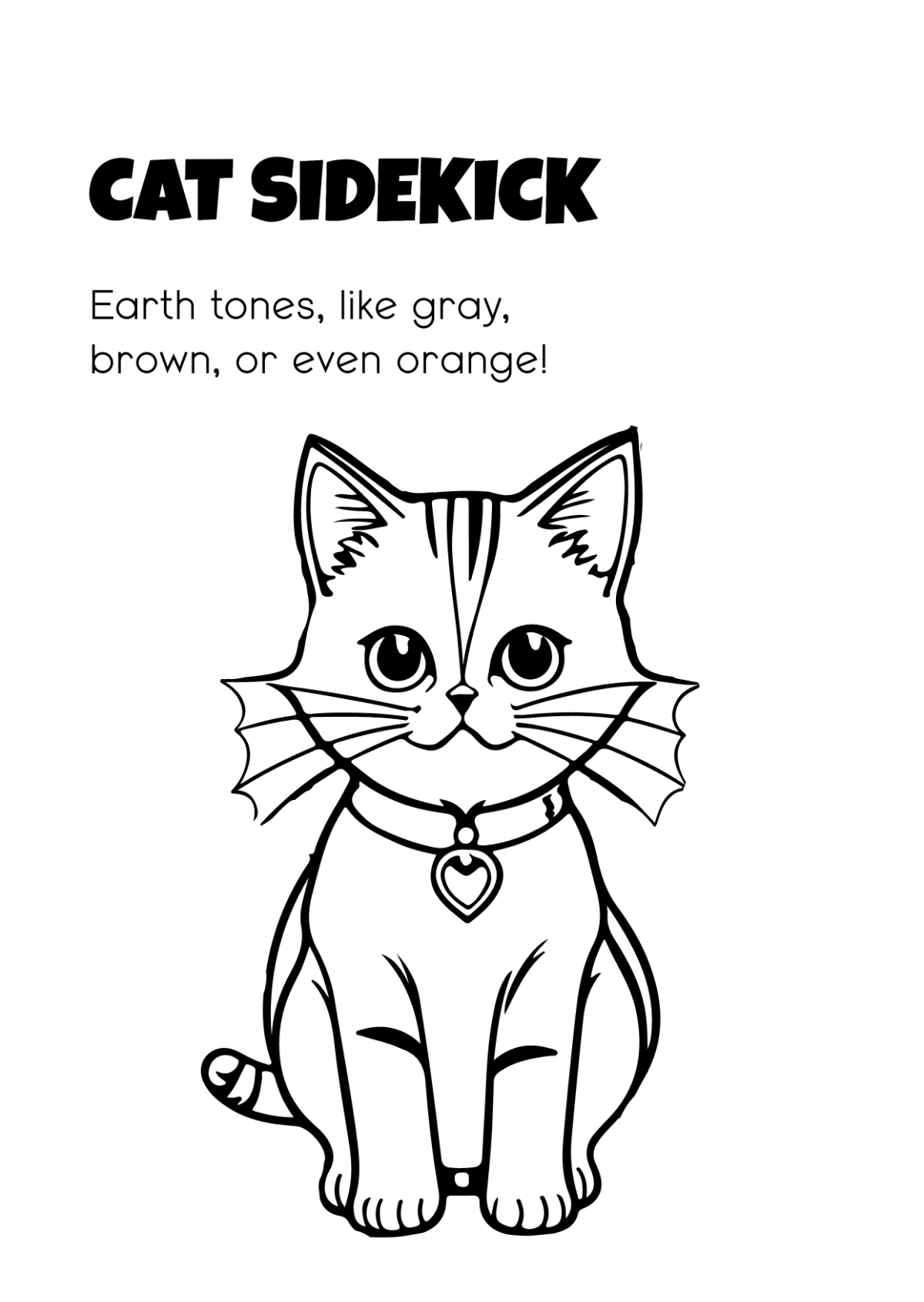 Free Anime Coloring Book Template to Edit Online