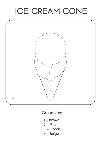 Free Editable Color-by-Number Coloring Book Template to Edit Online