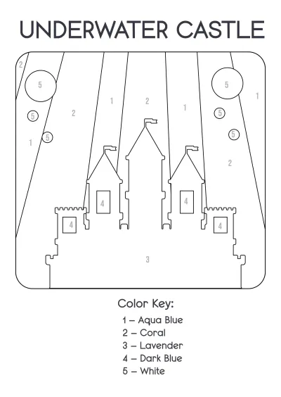 Free Editable Color-by-Number Coloring Book Template to Edit Online