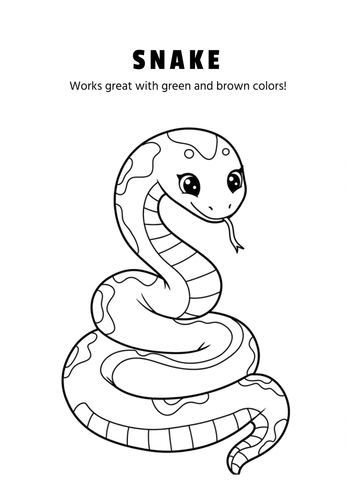 Free Animal Coloring Books for Preschool Template to Edit Online