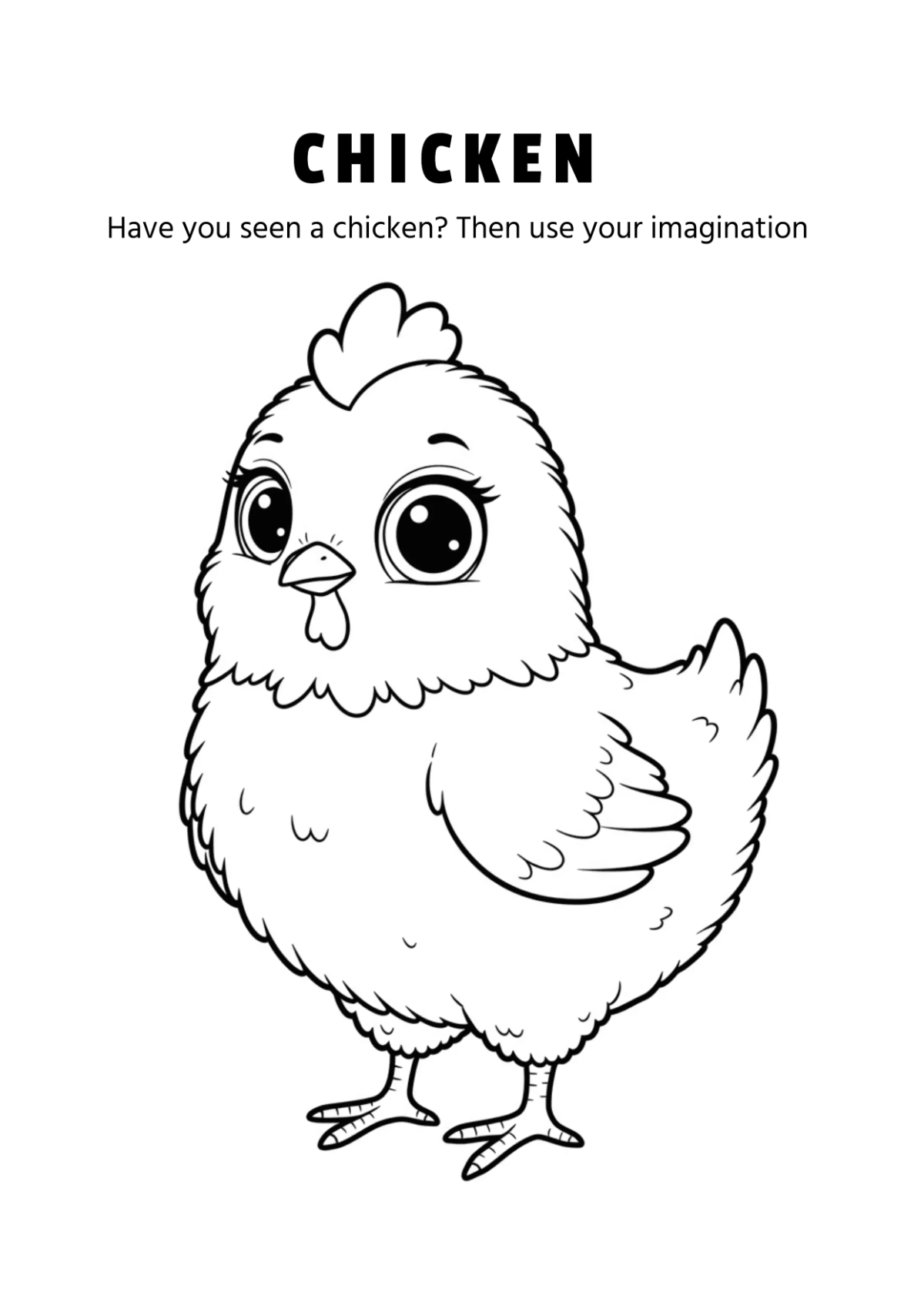 Free Animal Coloring Books for Preschool Template to Edit Online