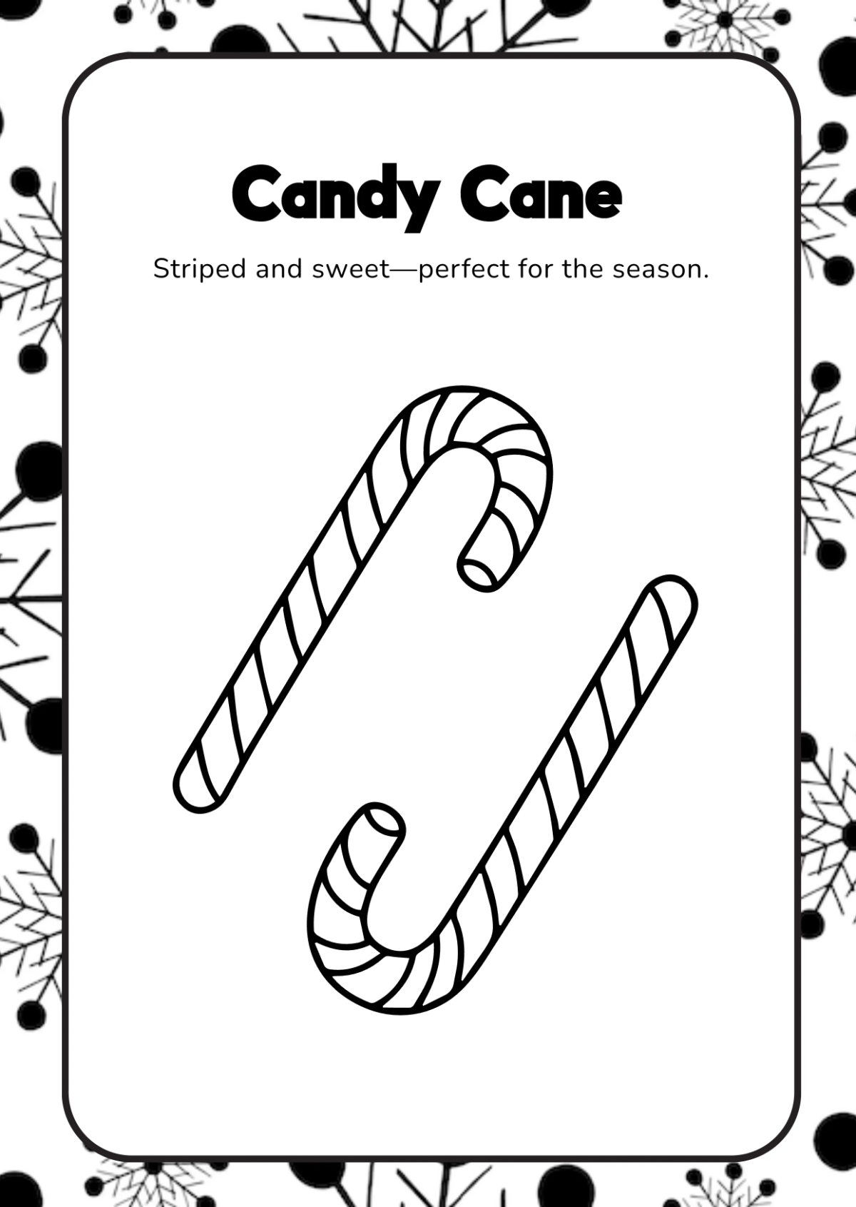 Free Christmas Coloring Book Template to Edit Online