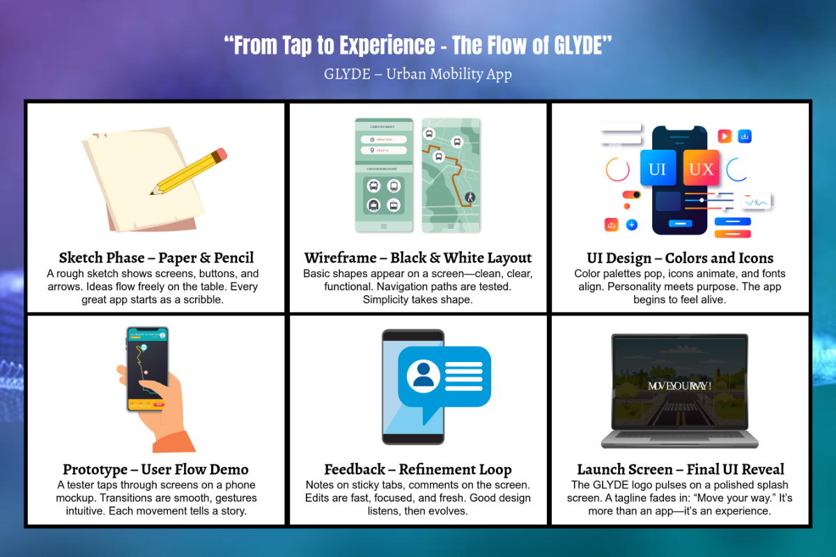 Free App Design Storyboard Template to Edit Online