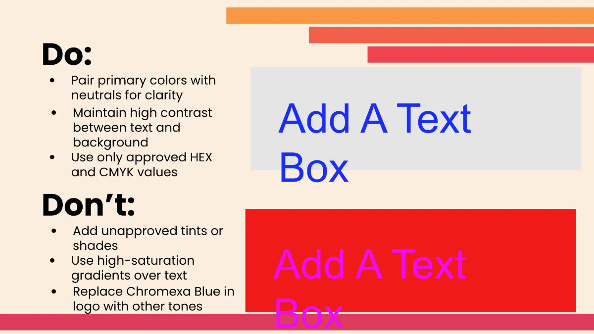 Free Brand Guidelines Color Palette Template to Edit Online