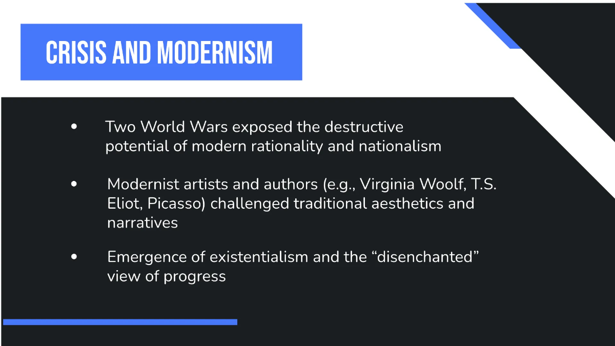 Free Modern Timeline Presentation Template to Edit Online