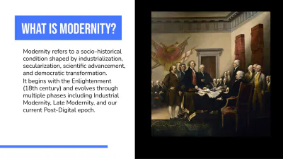 Free Modern Timeline Presentation to Edit Online