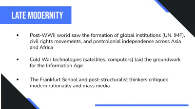 Free Modern Timeline Presentation to Edit Online