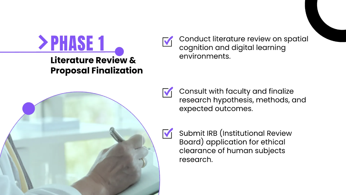 Free Project Timeline Presentation Template to Edit Online