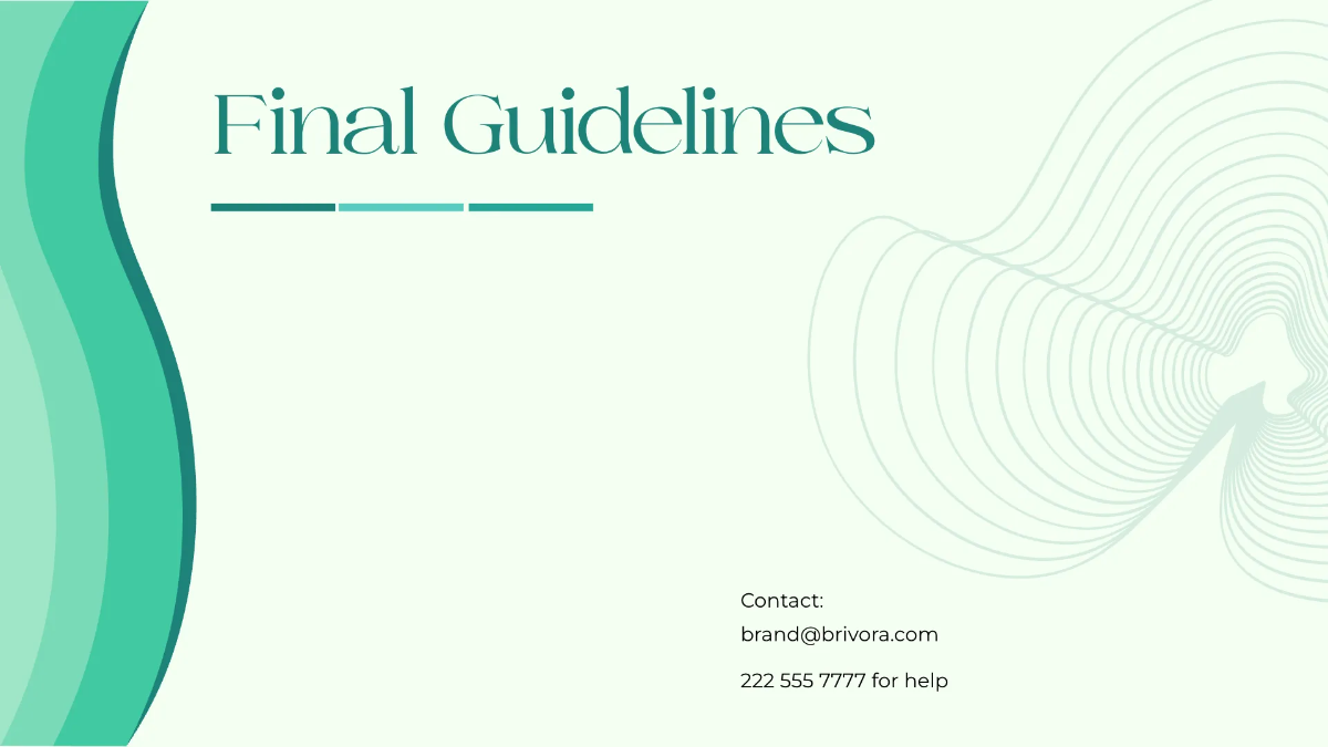 Free Logo Background  Brand Guidelines Template to Edit Online