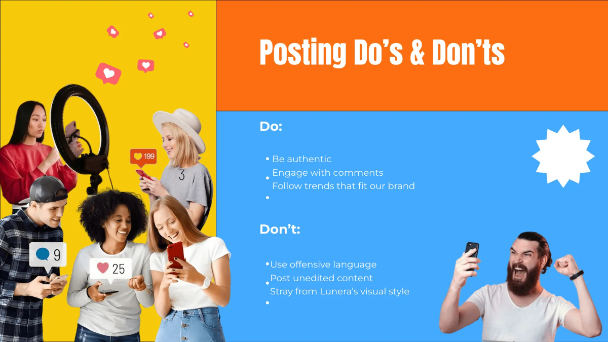 Free Social Media Brand Guidelines Template to Edit Online