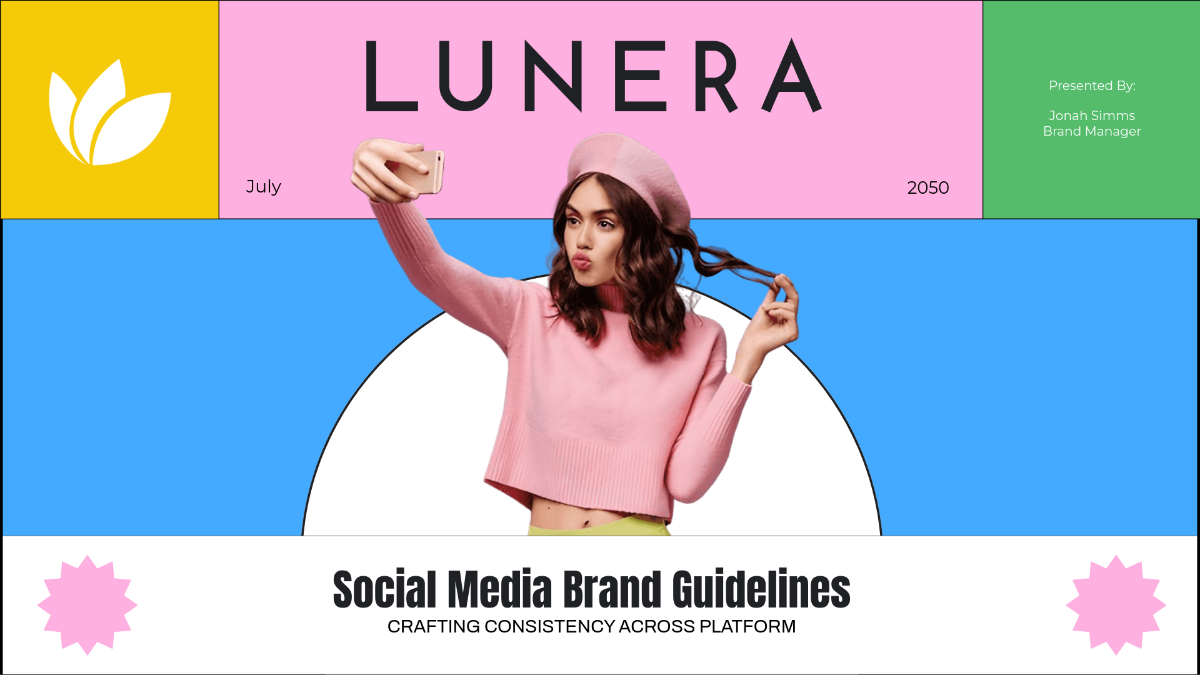 Free Social Media Brand Guidelines Template to Edit Online