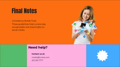 Free Social Media Brand Guidelines Template to Edit Online