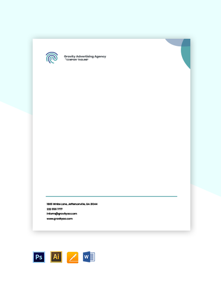 Free Modern Letterhead Template - Download in Word, Illustrator, PSD ...