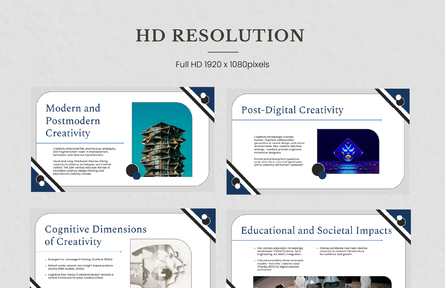 Creative Timeline Presentation