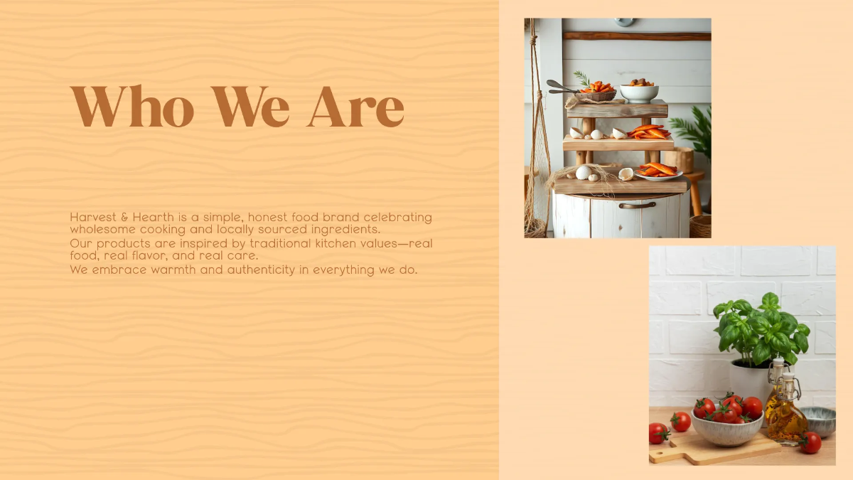 Free Simple Food Brand Guidelines Template to Edit Online