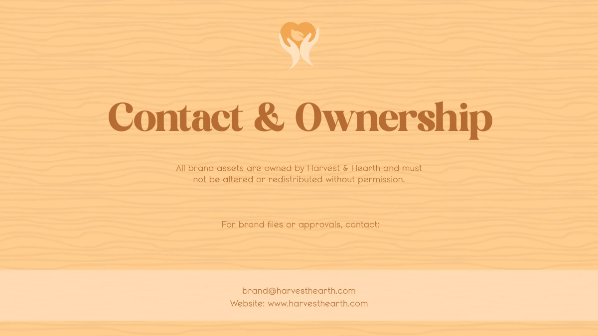 Free Simple Food Brand Guidelines Template to Edit Online