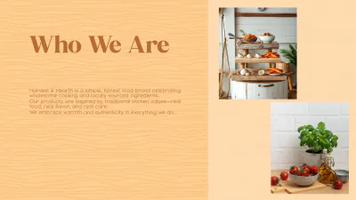 Free Simple Food Brand Guidelines Template to Edit Online