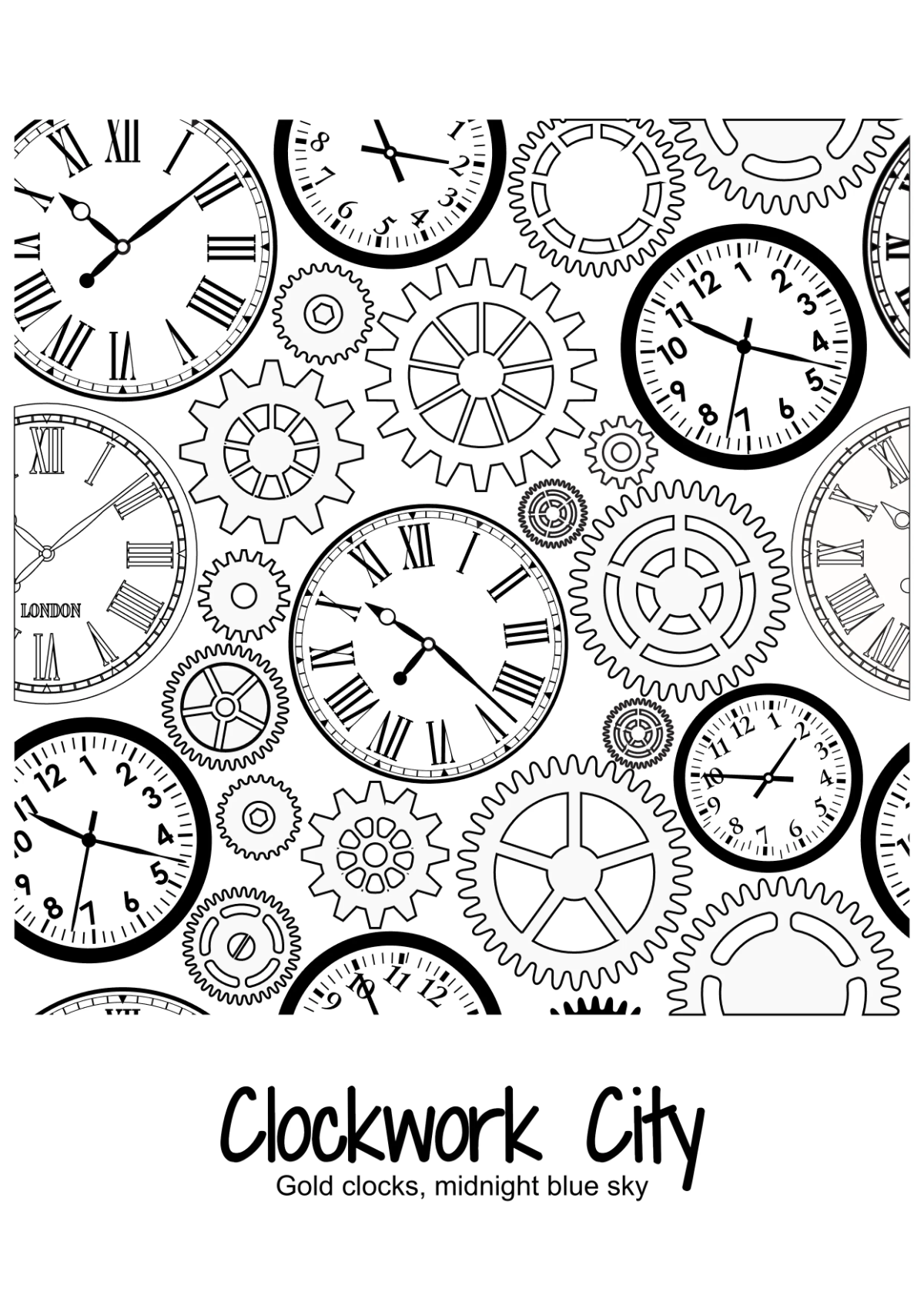 Free New Year’s Coloring Book Template to Edit Online