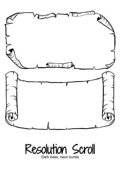 Free New Year’s Coloring Book Template to Edit Online