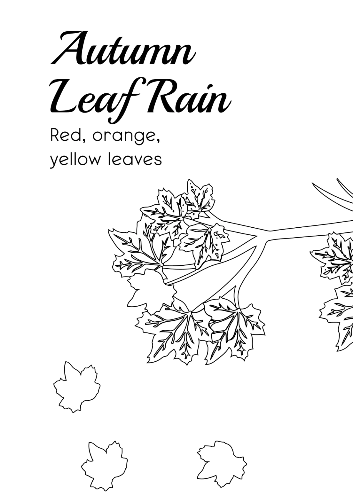 Free Thanksgiving Coloring Book Template to Edit Online