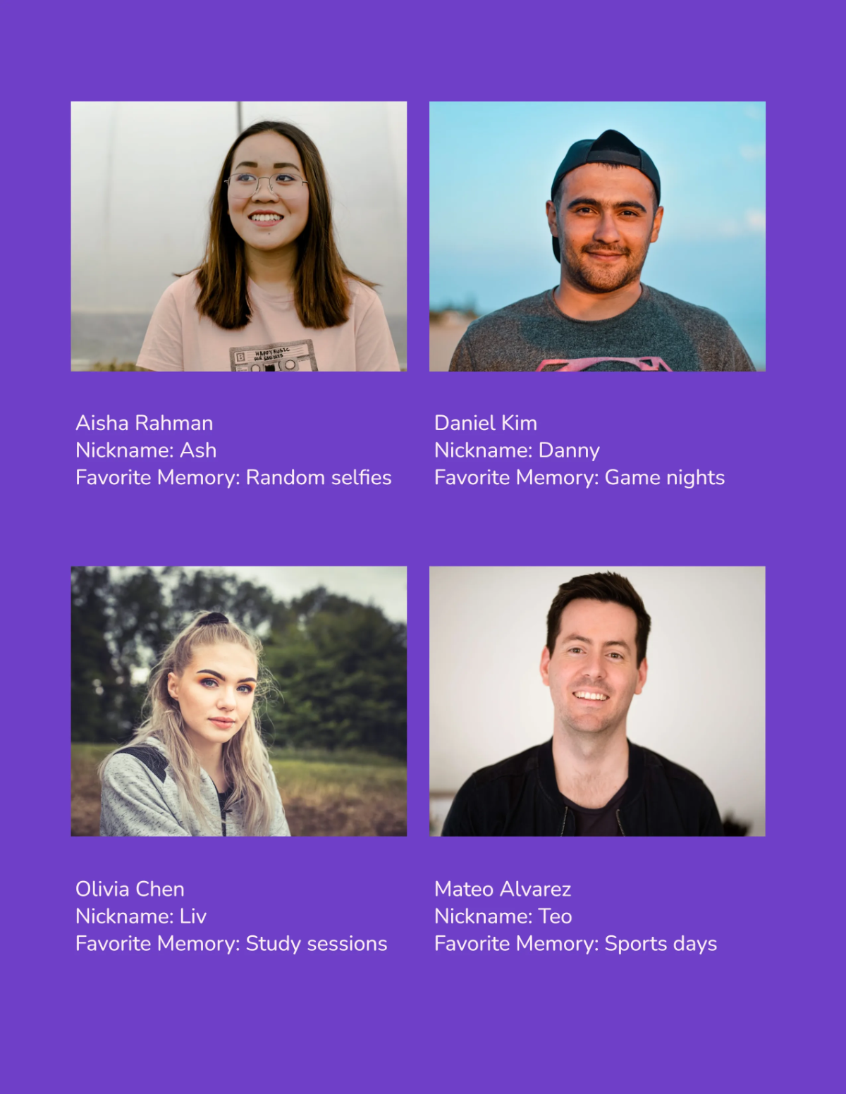 Free Friendship Yearbook Template to Edit Online