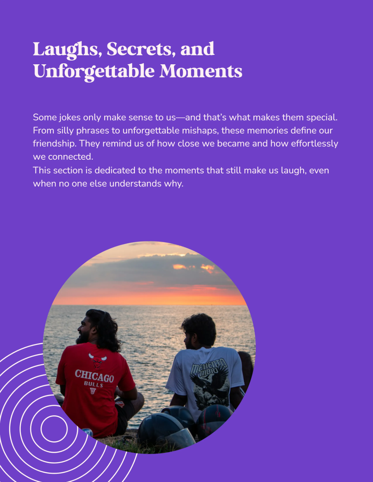 Free Friendship Yearbook Template to Edit Online