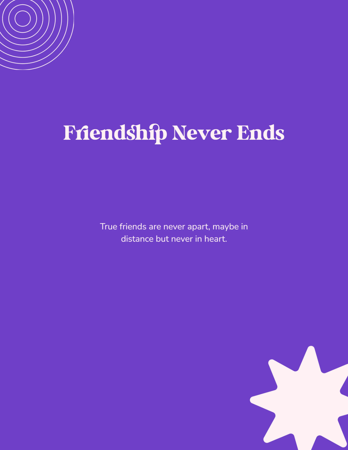 Free Friendship Yearbook Template to Edit Online