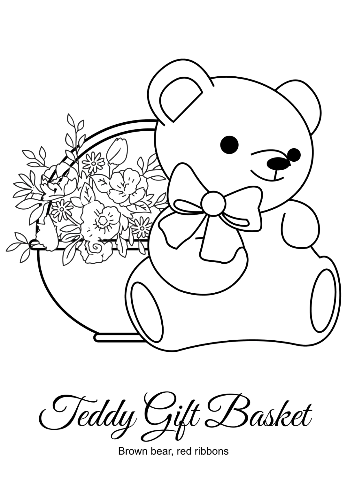 Free Valentine’s Day Coloring Book Template to Edit Online