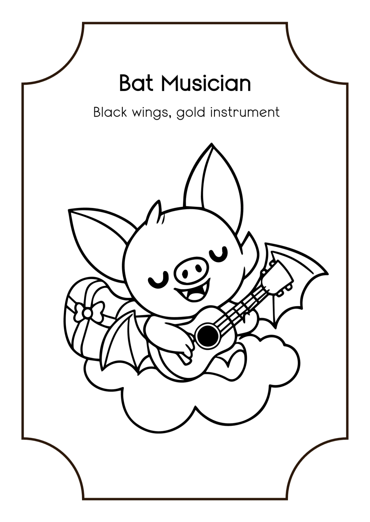 Free Halloween Coloring Book Template to Edit Online