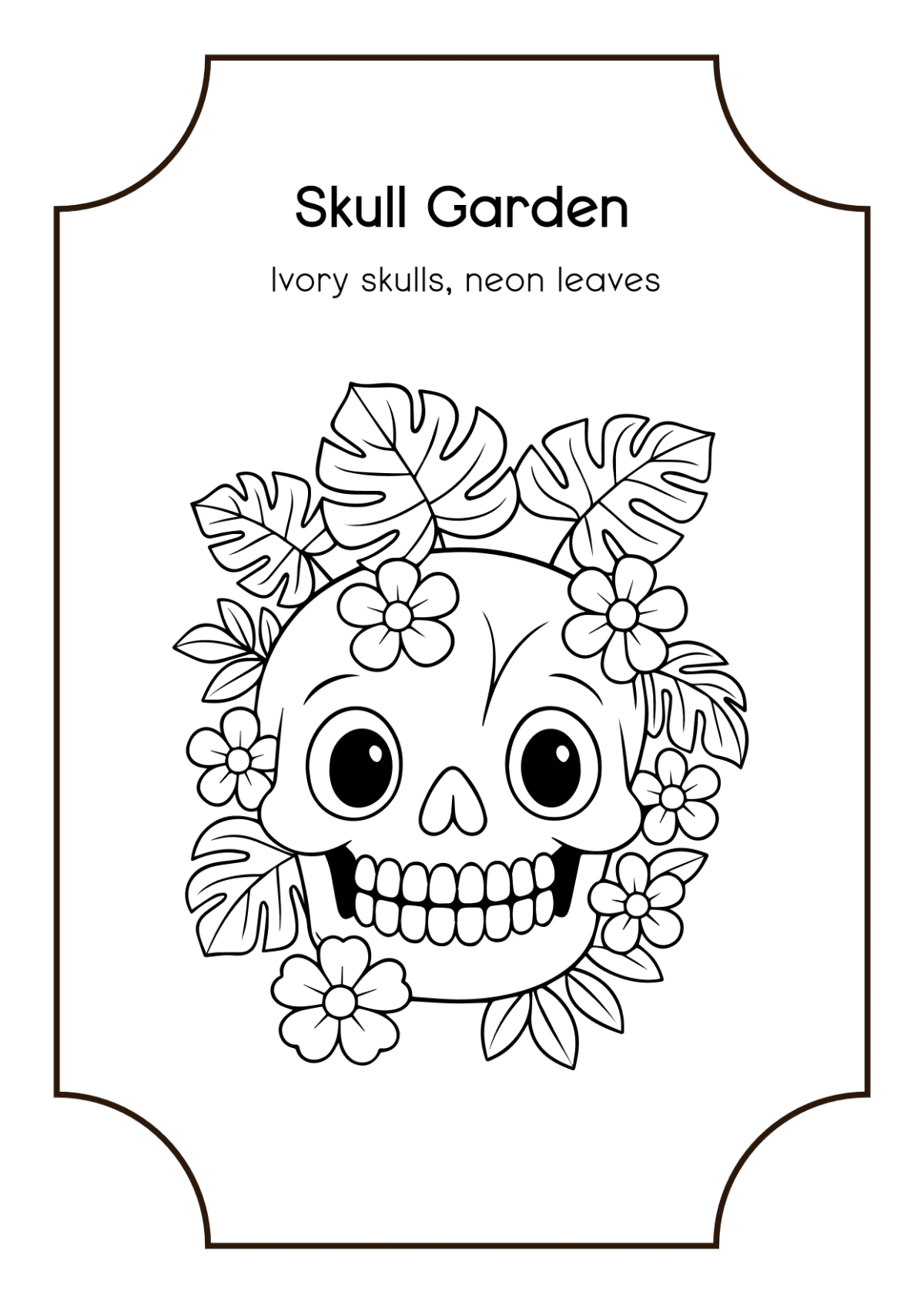 Free Halloween Coloring Book Template to Edit Online