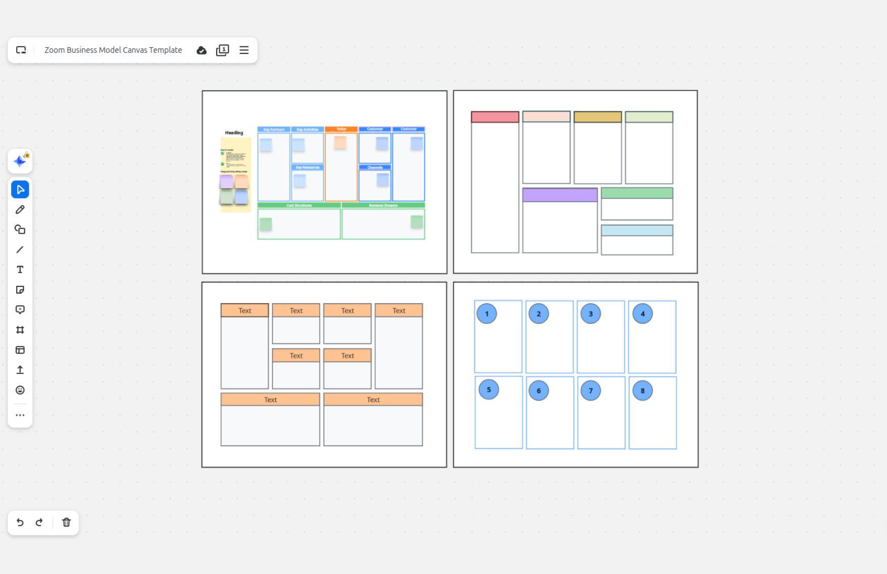 Free Business Model Canvas Template